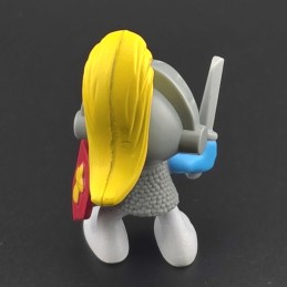 Schleich The Smurfs - Knight Smurf second hand Figure (Loose).