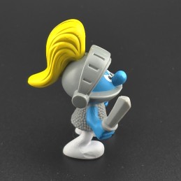 Schleich The Smurfs - Knight Smurf second hand Figure (Loose).