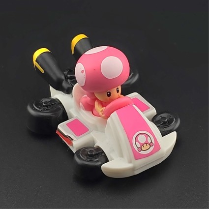 McDonald's Super Mario Kart Toadette Happy Meal Figurine d'occasion McDonald's Super Mario Kart Toadette Happy Meal Figurine d'occasion