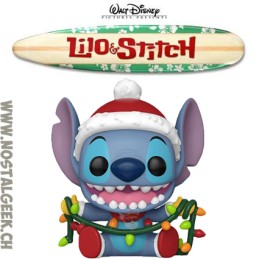Funko Pop N°1504 Holiday Lilo et Stitch - Stitch with lights Vinyl Figur