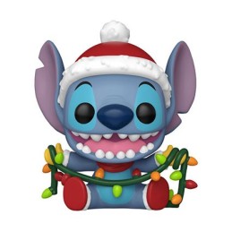 Funko Pop N°1504 Holiday Lilo et Stitch - Stitch with lights Vinyl Figur