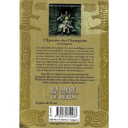 Folio junior Un Livre dont vous êtes le héros L'épreuve des Champions Pre-owned book