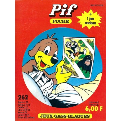Pif Poche N°262 Livre d'occasion Pif Poche N°262 Livre d'occasion
