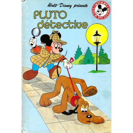 Mickey Club du Livre Pluto Détective Pre-owned book Mickey Club du Livre Pluto Détective Pre-owned book