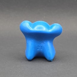 Original Boucin' Boneheads Series 1 N°21 Sparky (Blau) gebrauchte Figur (Loose)