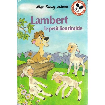 Mickey Club du Livre Lambert le petit lion timide Pre-owned book