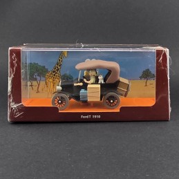 Tim und Struppi im Kongo Ford T Noire 1910 Hergé Moulinsart 1/43
