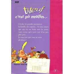 Bibliothèque Rose Titeuf C'est pô malin d'occasion Bibliothèque Rose