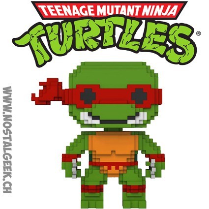 Funko Funko Pop Cartoons Teenage Mutant Ninja Turtles 8 bit Raphael Vinyl Figure