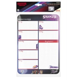 Stranger Things Magnetic Weekly planner
