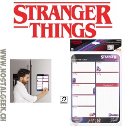 Stranger Things Magnetischer Wochenplaner