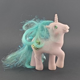 Hasbro Mon petit poney G1 Princesse Sparkle (Amethyst) 1987 Figurine d'occasion (Loose)