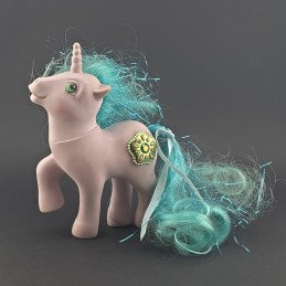 Hasbro Mein kleines Pony G1 Princess Sparkle (Amethyst) 1987 Gebrauchte Figur