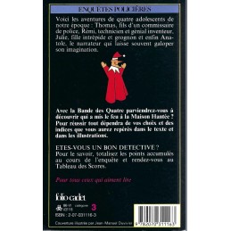 Folio junior Un Folio Cadet dont vous êtes le héros Enquêtes policières L'Homme en rouge et la Bande des Quatre Livre d'occasion
