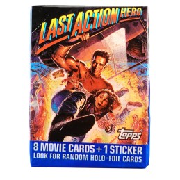 Topps 1993 Topps Last Action Hero Movie Pack scellé de cartes à collectionner