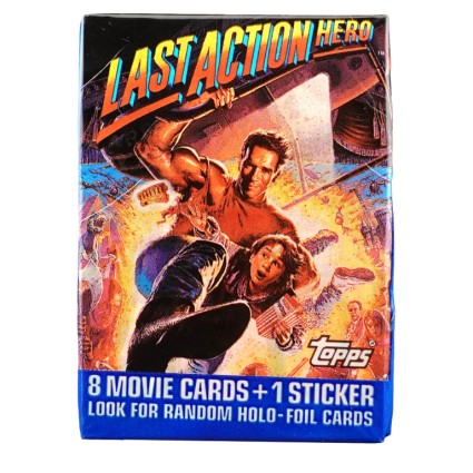 Topps 1993 Topps Last Action Hero Movie Trading Cards Sealed Pack