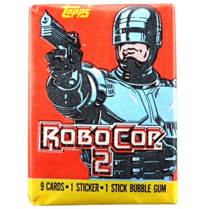 Topps 1990 Topps Robocop 2 Movie Trading Cards Sealed Pack