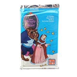 Pro Set 1992 Pro Set Disney Beauty and the Beast Pack scellé de cartes à collectionner.