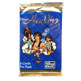 Skybox 1993 Skybox Disney Aladdin (Blau) Sammelkarten versiegeltes Paket.