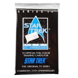 Impel 1991 Impel Star Trek The Next Generation Series 2 Blue Trading Cards Sealed Pack.