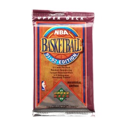 Upper Deck 1992 Upper Deck NBA Basketball Inauguration Edition Trading Cards Sealed Pack.