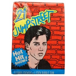 Topps 1987 Topps 21 Jump Street Pack scellé de cartes à collectionner