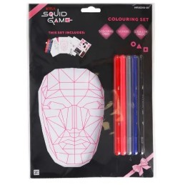 Squid Game Colouring Set