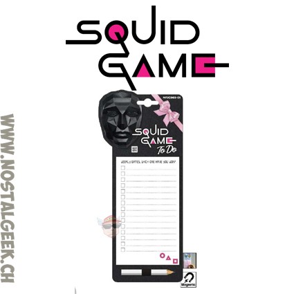 Squid Game Magnetic Notepad