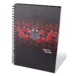 Squid Game Spiral Notebook