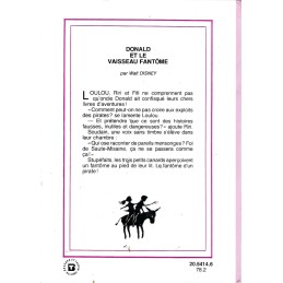 Donald et le Vaisseau fantôme Livre d'occasion Bibliothèque Rose