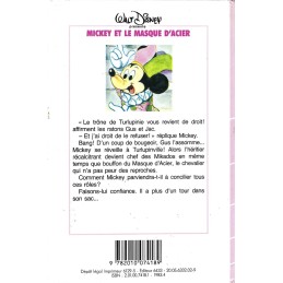 Mickey et le Masque d'acier Pre-owned book
