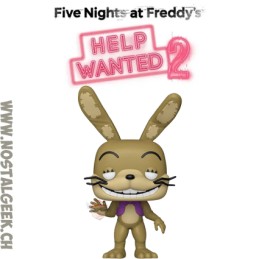 Funko Pop N°1128 Five Nights at Freddy's Help Wanted 2 Glitchtrap Vinyl Figur