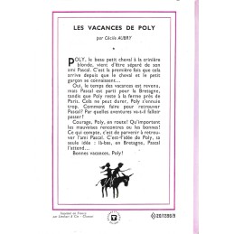 Bibliothèque Rose Poly Les Vacances de Poly book Bibliothèque Rose