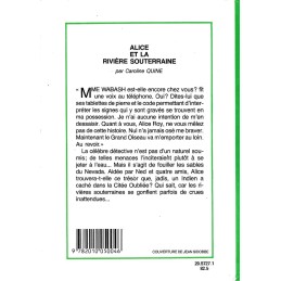 Alice et la Rivière souterraine Gebrauchtbuch Bibliothèque verte