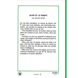 Alice et le Robot Gebrauchtbuch Bibliothèque verte