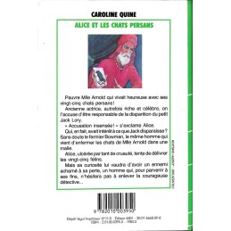 Alice et les Chats Persans Livre d'occasion Bibliothèque verte