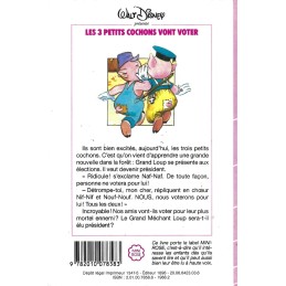 Bibliothèque Rose Les 3 petits Cochons vont voter Livre d'occasion Bibliothèque Rose