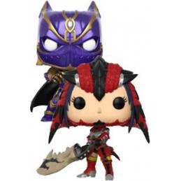 Funko Funko Pop Games Marvel Vs Capcom Black Panther vs Monster Hunter 2-Pack Vaulted Vinyl Figure