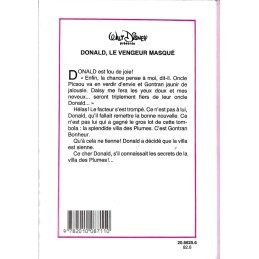 Bibliothèque Rose Donald le Vengeur masqué Livre d'occasion Bibliothèque Rose