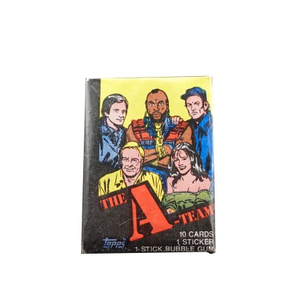 Topps 1983 Topps A-team Trading Cards Sealed Pack