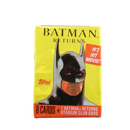 Topps 1992 Topps Batman Returns Pack Trading Cards Sealed Pack