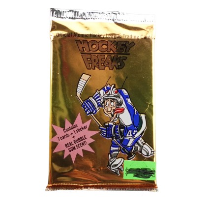 Score 1992-93 Atomic League Hockey Freaks Pack scellé de cartes à collectionner.