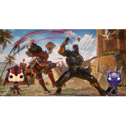 Funko Funko Pop Games Marvel Vs Capcom Black Panther vs Monster Hunter 2-Pack Vaulted
