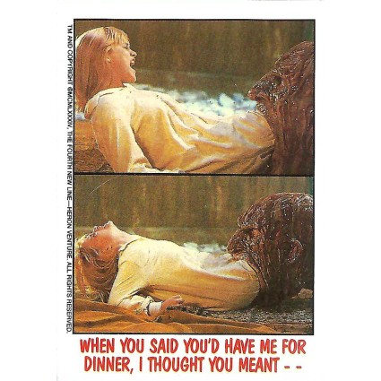 Topps 1985 Topps Fright Flicks N°52 A Nightmare on Elm Street III Carte à Collectionner