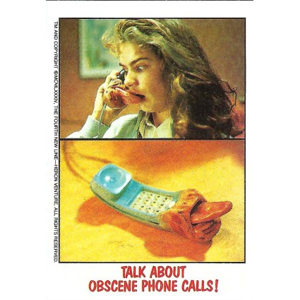 Topps 1985 Topps Fright Flicks N°08 A Nightmare on Elm Street Carte à Collectionner