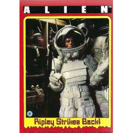 Topps 1979 Topps Alien N°08 Ripley Strikes Back Sammelkarte