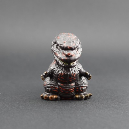 Godzilla Finger Puppet (Red) Gebrauchte Figur (Loose)