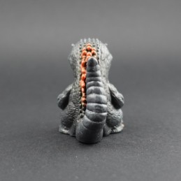 Godzilla Finger Puppet (Burning) Gebrauchte Figur (Loose)