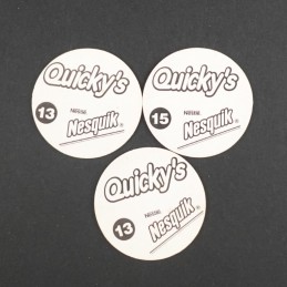 Nesquik Quicky Lot de 3 Pogs d'occasion (Loose).