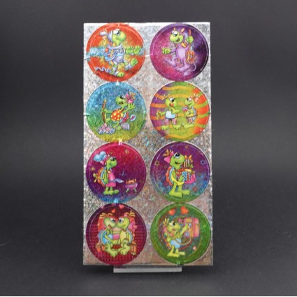 Schildkröten Lot von 8 gebrauchten Pogs (Loose).